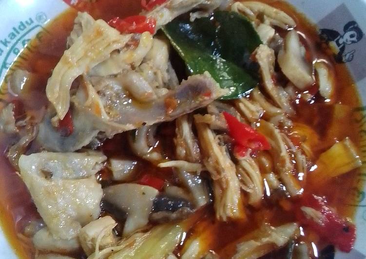 Resep MANTAP! Ayam Suwir Pedas menu masakan harian