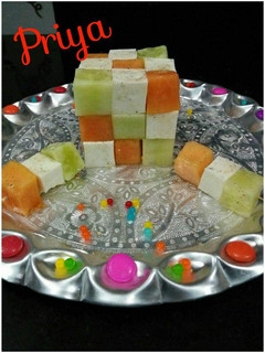 A picture of Tricolour Cube Salad.