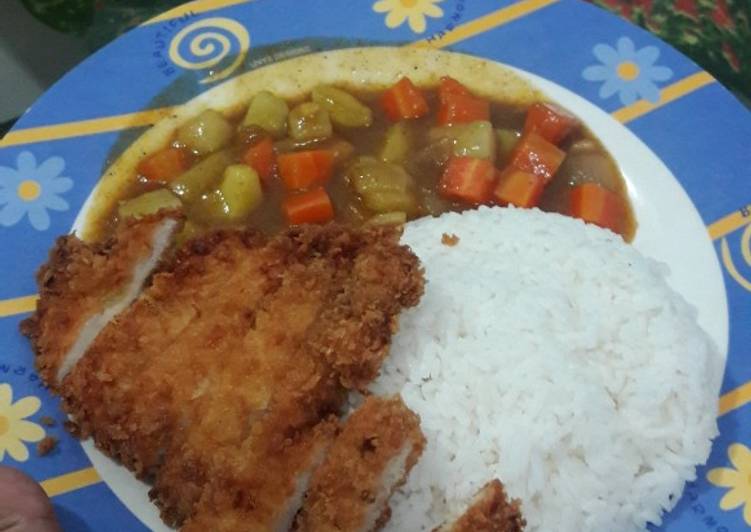 Cara termudah untuk Terbaik saat makan malamChicken katsu curry