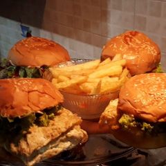 A picture of Qeema shami burgers.