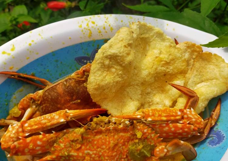 Rajungan sayur kuning