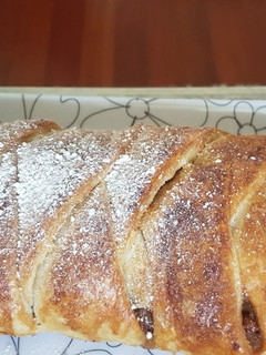 Una foto de Strudel de manzana