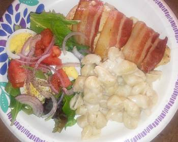 The New Way Cooking Recipe Cream Cheese Stuffed  Bacon Wrapped Breast Delicious Perfect