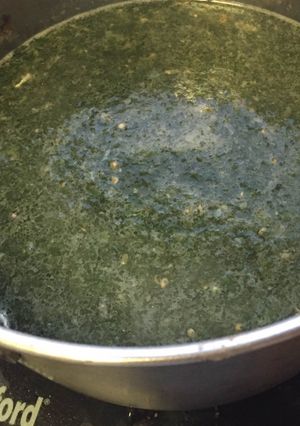 صورة لوصفة طريقة عمل الملوخيه