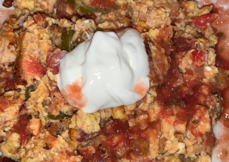 Scrambled Eggs Southwestern Style Scrambled Eggs Southwestern Style