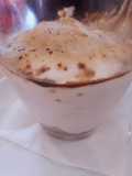 Semifrio de café na taça