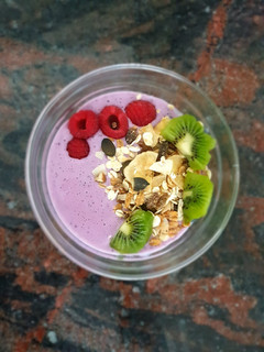 Una foto de Merienda deliciosa y sana