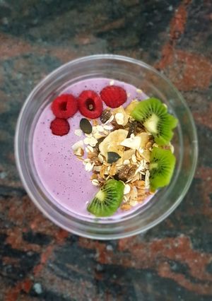 Una foto de Merienda deliciosa y sana