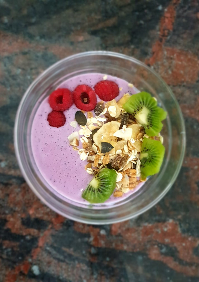Una foto de Merienda deliciosa y sana