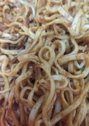 Foto resep Mie goreng tarempak khas batam/kepri