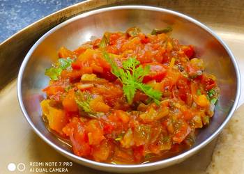 Update, Make Recipe Spring Onion Tomato Chutney  Home Style
