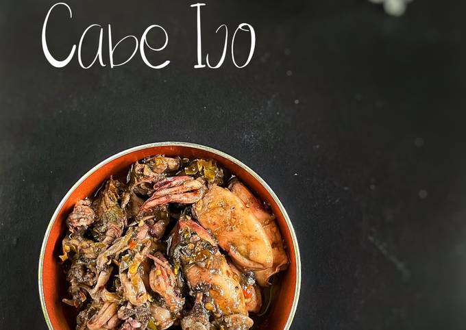 Cumi Cabe (sambel) Ijo