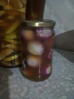 عکسی از دستور پیاز ترشی