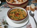 Soupe orientale aux pois chiches🥣