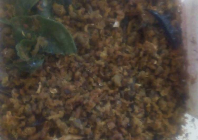 Abon ikan layang