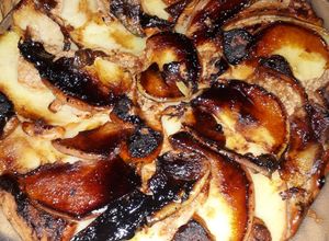 Una foto de Tarta de manzana con panela