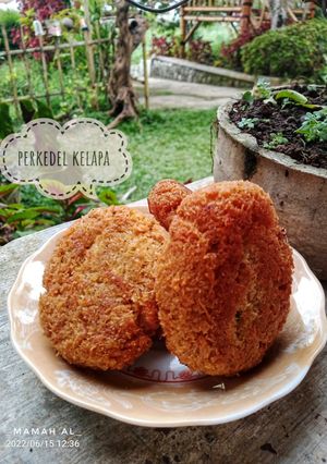 Foto resep Perkedel kelapa