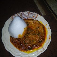 A picture of Tuwon shinkafa miyar Agushi.