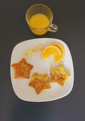Zdjęcie przepisu Śniadaniowe gwiazdki.