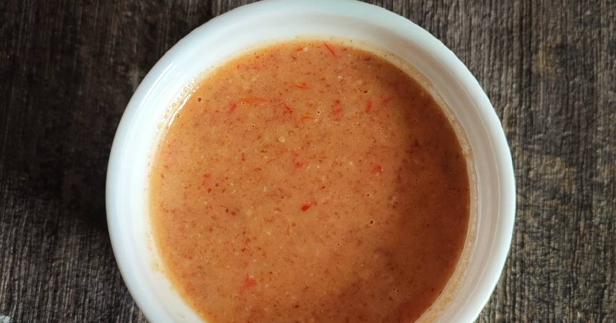 Resep Sambal Kacang Untuk Gorengan  Nasi Uduk Dijamin Nikmat dan Mudah