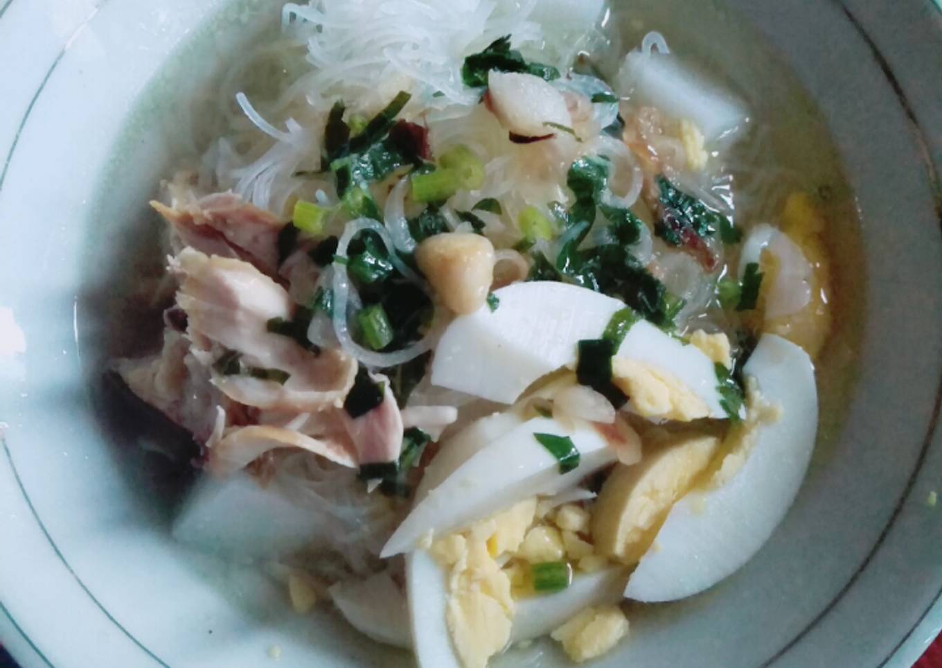Soto banjar masin ala dapur Q