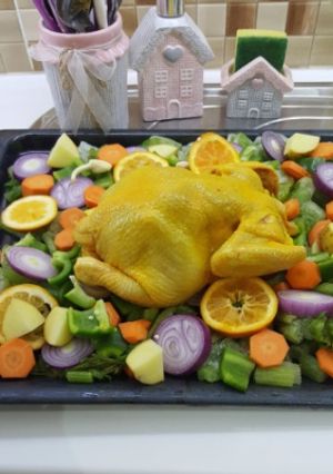 عکسی از دستور مرینت کردن یا مزه دار کردن انواع مرغ و پرنده