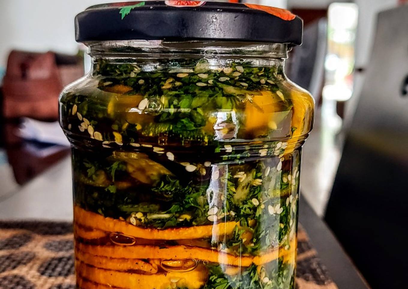 ANTIPASTO MIXTO De Berenjena🍆, Calabacín Verde🥒 y Amarillo🌼