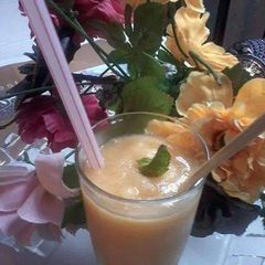 A picture of Peach slush.