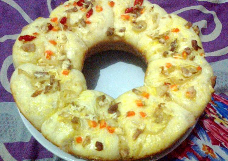 Resep masakan Roti Sobek Ayam | Langkah Membuat Roti Sobek Ayam Yang Menggugah Selera