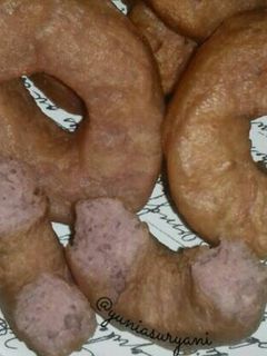 Foto resep 25. Donat Ubi Ungu