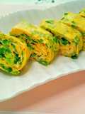 Egg Roll with Lots of Garlic Chives – Great for Bento Boxes Too