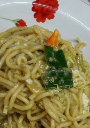 Foto resep Mie Jawa Cabe hijau