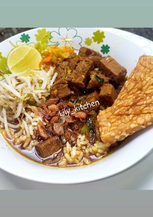 Foto resep Rawon daging sapi