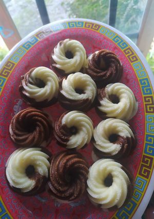 Foto resep Bolu kukus tiramisu mini
