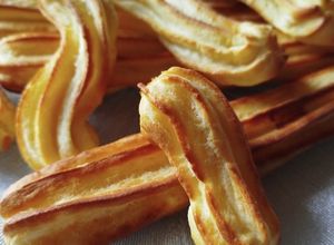 Une photo de Churros à l'air fryer