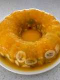 Gelatina de naranja natural 🍊 con frutas