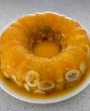 Gelatina de naranja natural 🍊 con frutas