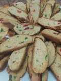 Fakas marroquí con fruta confitada (biscotti)