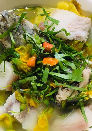 Hình của món Canh chua cá lóc.