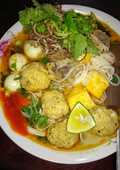 Bún riêu thịt