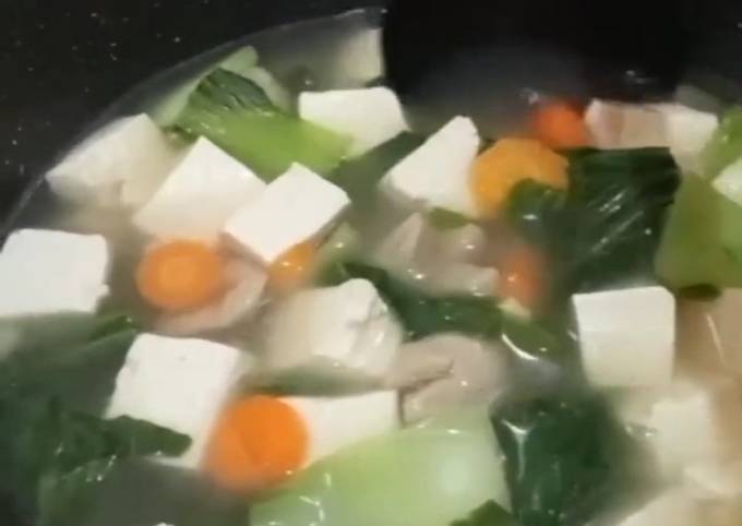 Resep Sop Sayur Baso Tahu Putih Oleh Ika Setiady Cookpad