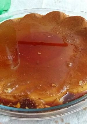 Una foto de Flan Casero