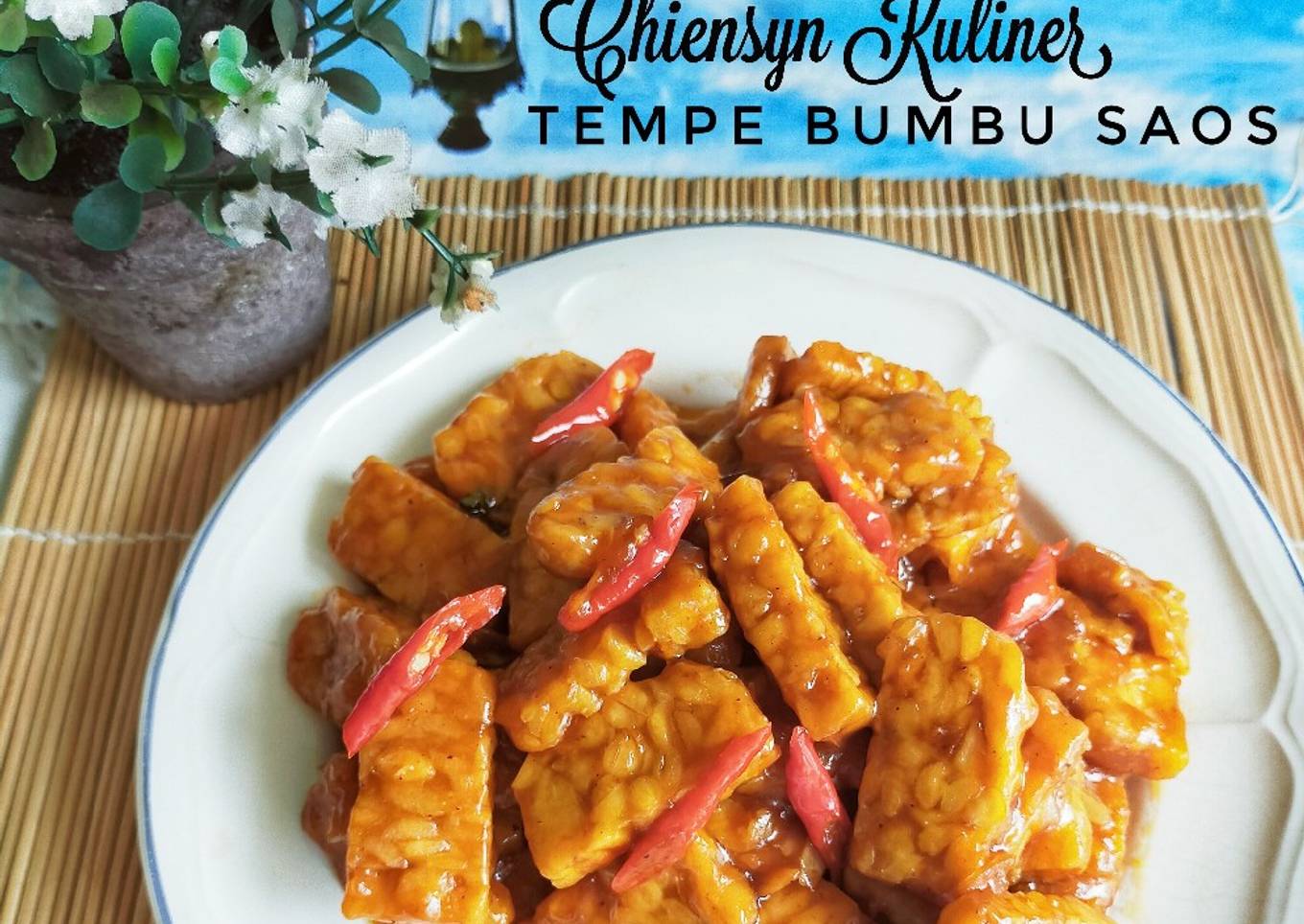 Tempe Bumbu Saos