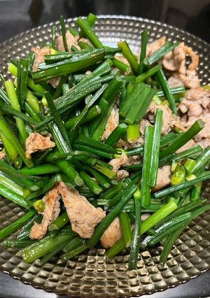 五香韭菜花 的食譜成品照片