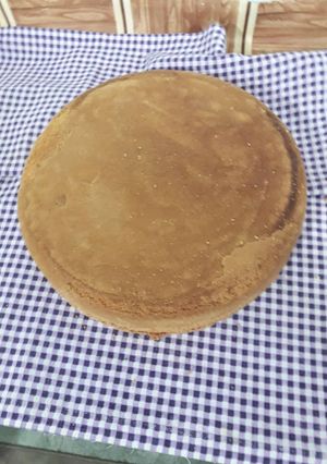 عکسی از دستور کیک سه رنگ وسفره افطار