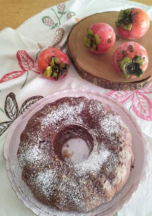 Foto di Torta di cachi e cioccolato