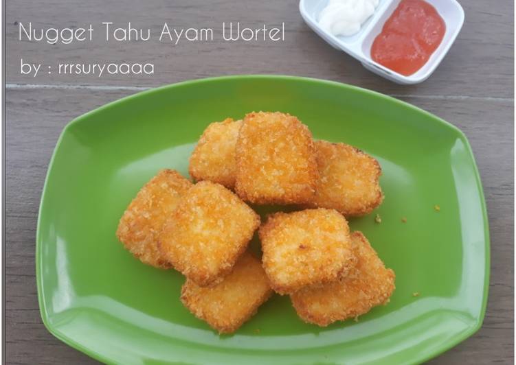 Nugget tahu ayam wortel