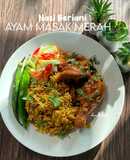 Nasi Beriani Ayam Masak Merah
