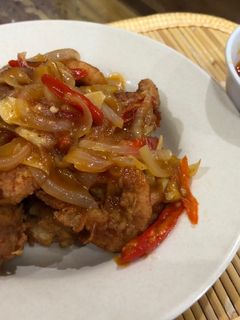 Foto resep Udang Goreng Tepung Saos Asam Manis