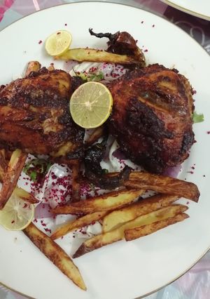 صورة لوصفة دجاجة مشوية 😋